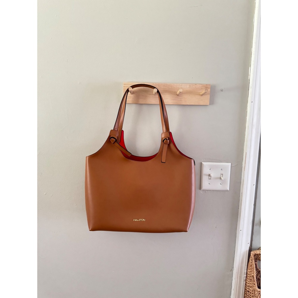 Halston Brown Tote